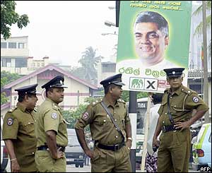 Police in Colombo
