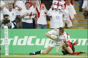 Will Greenwood scores for England