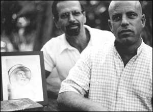 Rob and Al at Ray's memorial