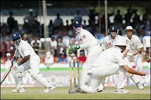 Jayasuirya gets caught early on