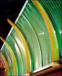 The Wall of Light (by night)