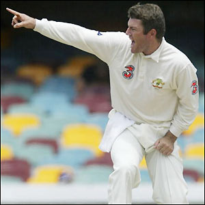 Stuart McGill leads Australia's attack