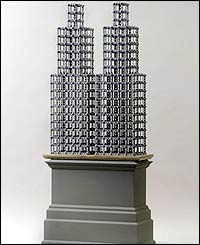 Toy Skyscraper As A Tall Building by Chris Burden