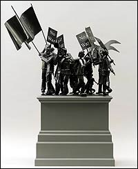 No-o-war-r No-o-war-r by Sokari Douglas Camp