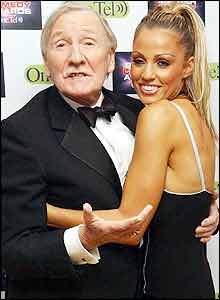 Leslie Philips and Jordan