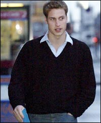 Prince William off to post a letter