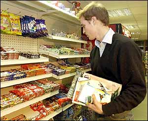 Prince William at newsagents