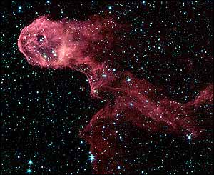 Dark globule in IC 1396 - NASA/JPL-Caltech