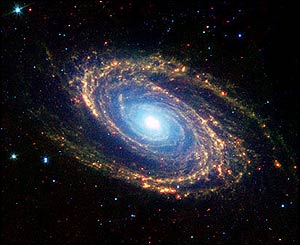 Spiral galaxy Messier 81 - NASA/JPL-Caltech