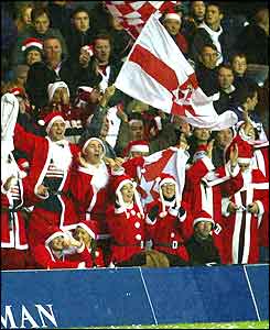 Over 300 Ulster fans made the trip to Edinburgh