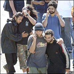 Some of the hostages ring home 