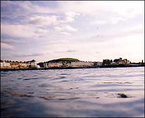 Ed Butcher captured this shot of the seafront at Aberystwyth