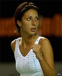 Sixth seed Anastasia Myskina eases through to round two