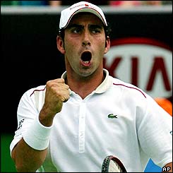 Albert Costa proves too good for Greg Rusedski