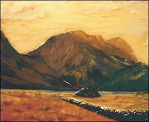 From Ffridd Uchaf towards Rhyd Ddu by Karen Jones