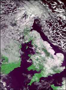 Image was received by the Natural Environment Research Council (NERC) Satellite Receiving Station at the University of Dundee