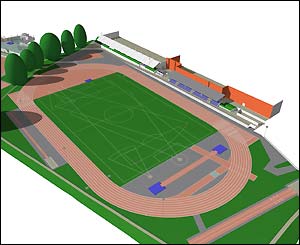 Swansea sports village