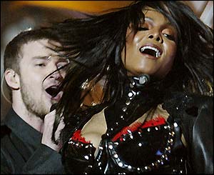 Justin Timberlake and Janet Jackson