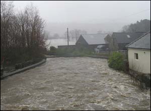 Floods in Trefriw