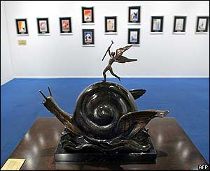  Snail and the Angel in anniversary show in Buenos Aires, Argentina