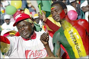 Senegal fans 