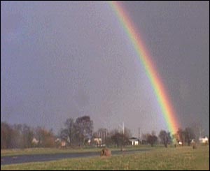Rainbow across Trent