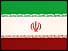 Green white and red horizontal strips with red symbol in centre