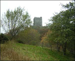 The keep at Dolwyddelan Castle, sent in by Julie Parmenter from Mancot, Deeside