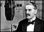Neville Chamberlain in recording studio