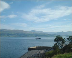 A view from Beaumaris, sent in by Keith Mitchell from Rhyl