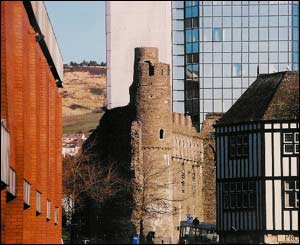Huw Webber took this picture of old and new in Swansea