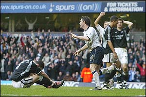 Andy O'Brien scored an own goal