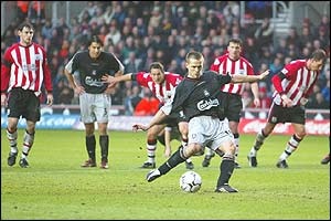 Michael Owen of Liverpool