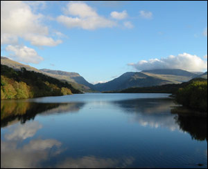 The serene Llyn Padarn, as captured by John Jones