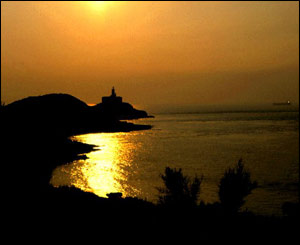 A dramatic view of Mumbles Head, sent by Jim Young