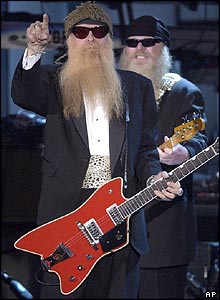 Billy Gibbons, left, and Dusty Hill 