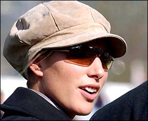 Zara Phillips at Cheltenham