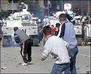 Clashes in Mitrovica