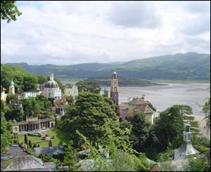 Richard Bridge from Birmingham sent this shot of Portmeirion in north Wales