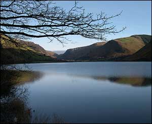 The serene scene at Tal-y-llyn was sent in by Bruce Falcon
