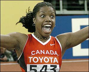 Canada's Perdita Felicien 
