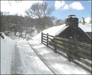 A barn in Dolwyddelan, captured by Bernard Wellings 