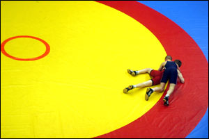 'Junior wrestling' by Lucy Ray