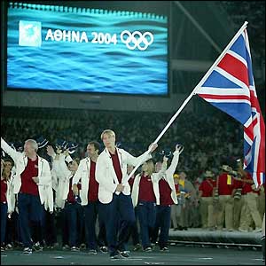 Sydney silver medallist Kate Howey is Great Britain's flag bearer