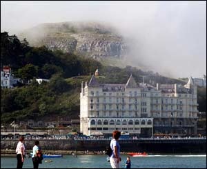 Mist on the Great Orm, Llandudno, sent by David Robinson, Pantymwyn, near Mold