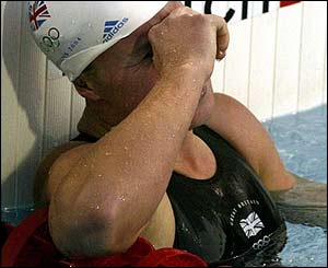 Melanie Marshall cannot hide her disappointment