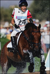 Mary King puts in a good round