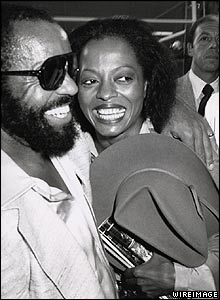 Diana Ross and Berry Gordy