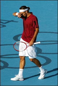 Shock defeat for Federer