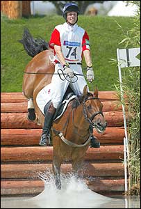 Fox-Pitt clears a fence with Tamarillo